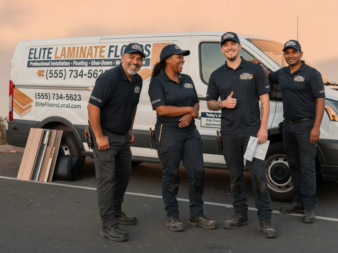 Laminate flooring installation company in Mannsville, OK